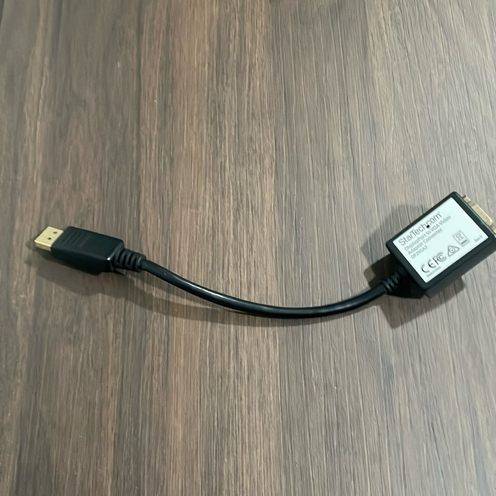 {Startech} DisplayPort to VGA Video Adapter Converter
